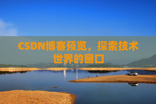CSDN博客预览，探索技术世界的窗口